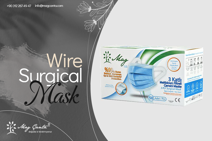 Wire Surgical Mask Surgical Mask Mag anta